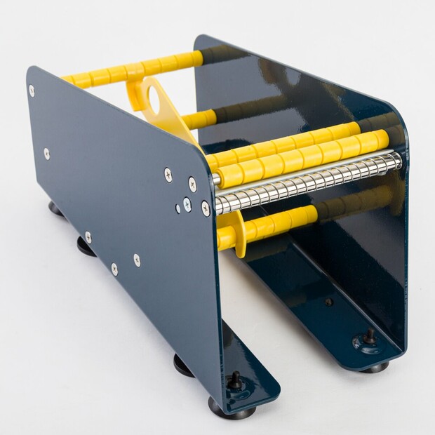 Etikettenspender manuell f&uuml;r Rollenetiketten bis 113 mm Breite