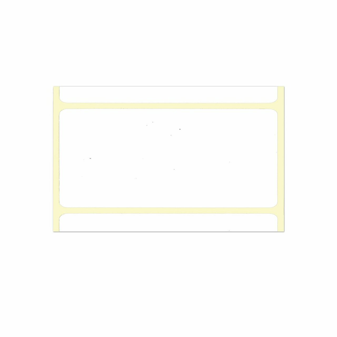 2.000, 50x25 mm Thermotransfer Haftetiketten, auf Rolle