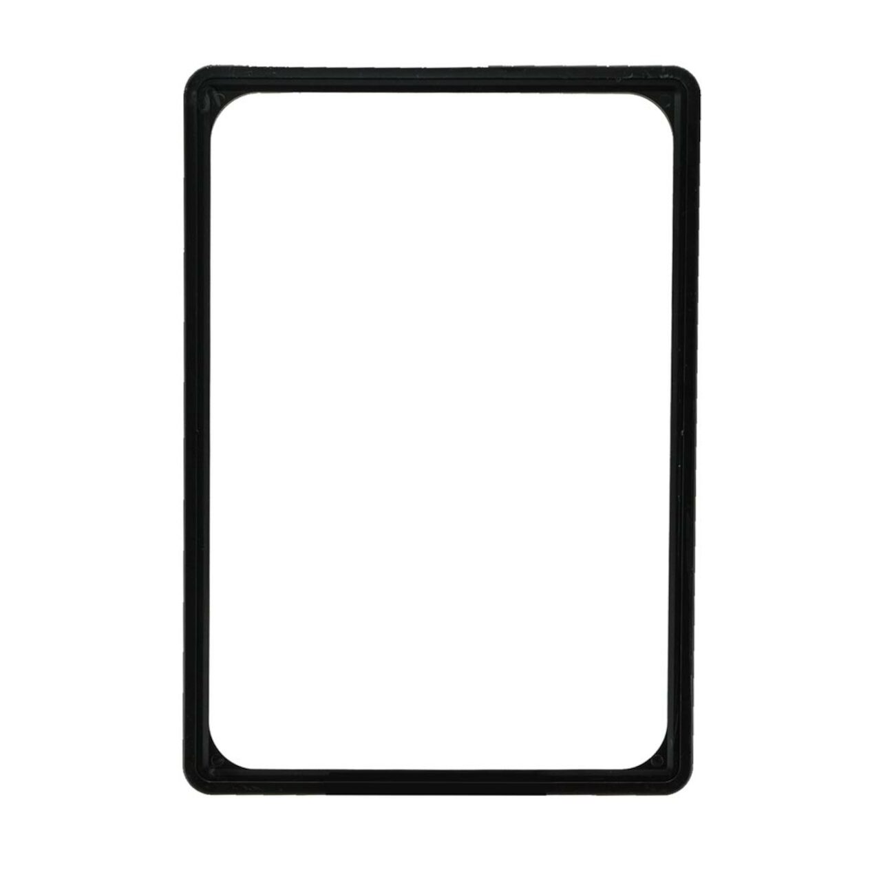 Teleskop Plakatständer DIN A4 schwarz