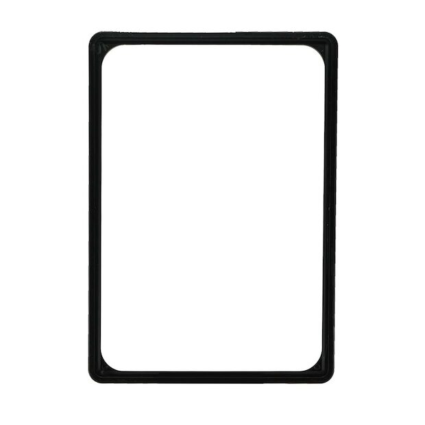 Teleskop Plakatständer DIN A4 schwarz