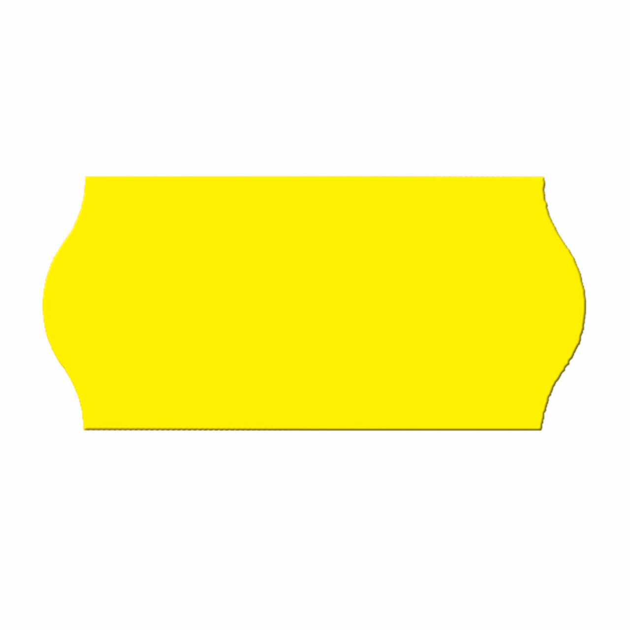 Preisauszeichner Etiketten 26x12mm leuchtgelb 1-zeilig