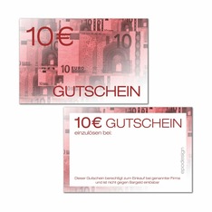 Geldgutscheine -10 €-