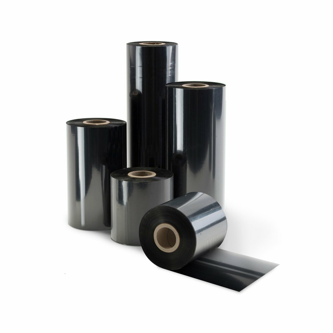 Thermotransferband 60mm x 300m, 1", außen, Wachs