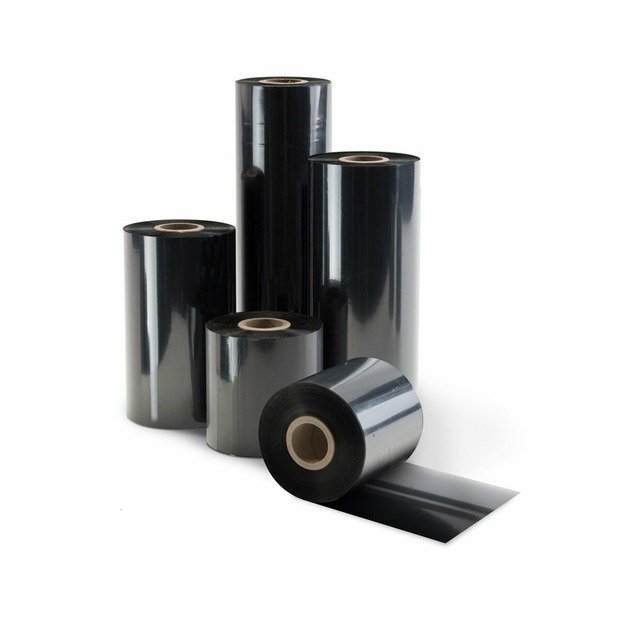 Thermotransferband 60mm x 300m, 1", außen, Wachs
