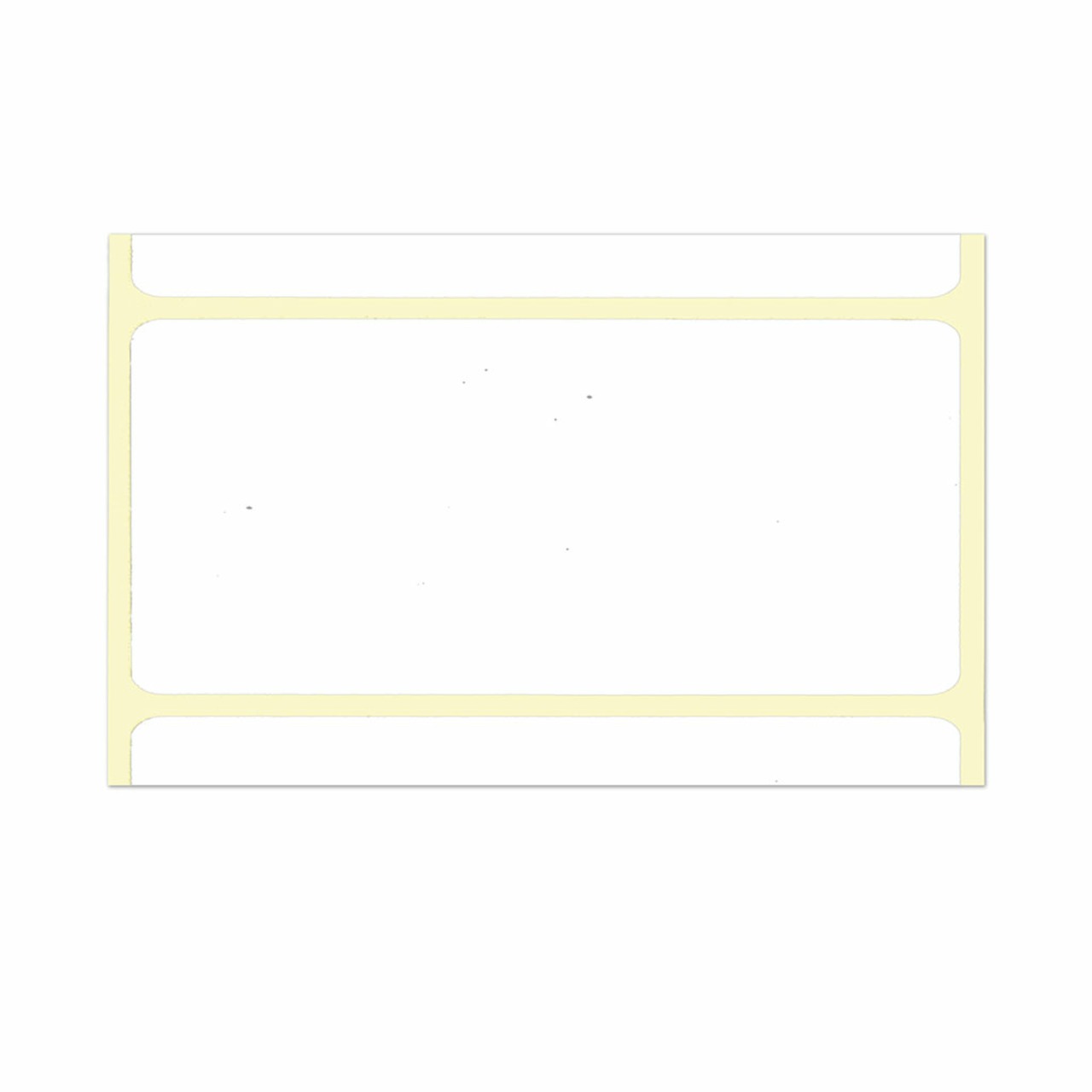 2.000, 50x25 mm Thermotransfer Haftetiketten, auf Rolle