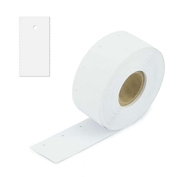 30x50 mm Kartonetiketten auf Rolle