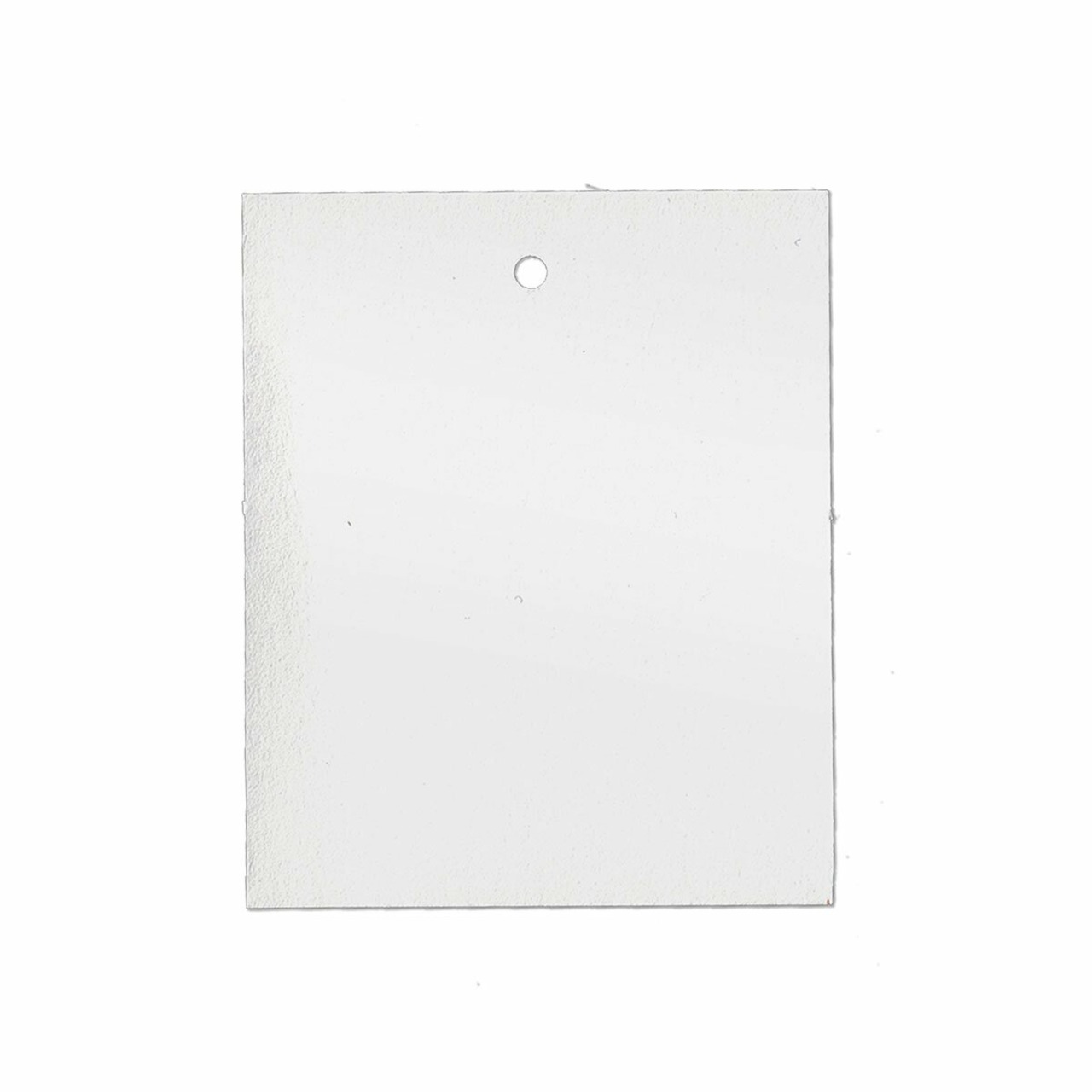 45x55 mm Kartonetiketten, einzeln geschnitten, weiß