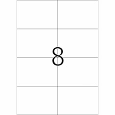 Universal Etiketten 105,0 x 74,0 mm