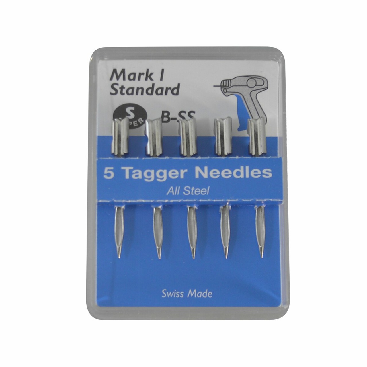 5 Ersatznadeln Stahl, Mark I STANDARD -Swiss Made-