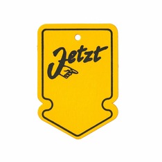 100 Kartonetiketten gelber Pfeil -Jetzt-