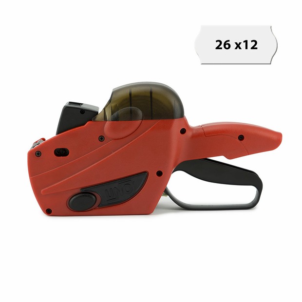 Preisauszeichner UNO 26x12 mm (1-zeilig)