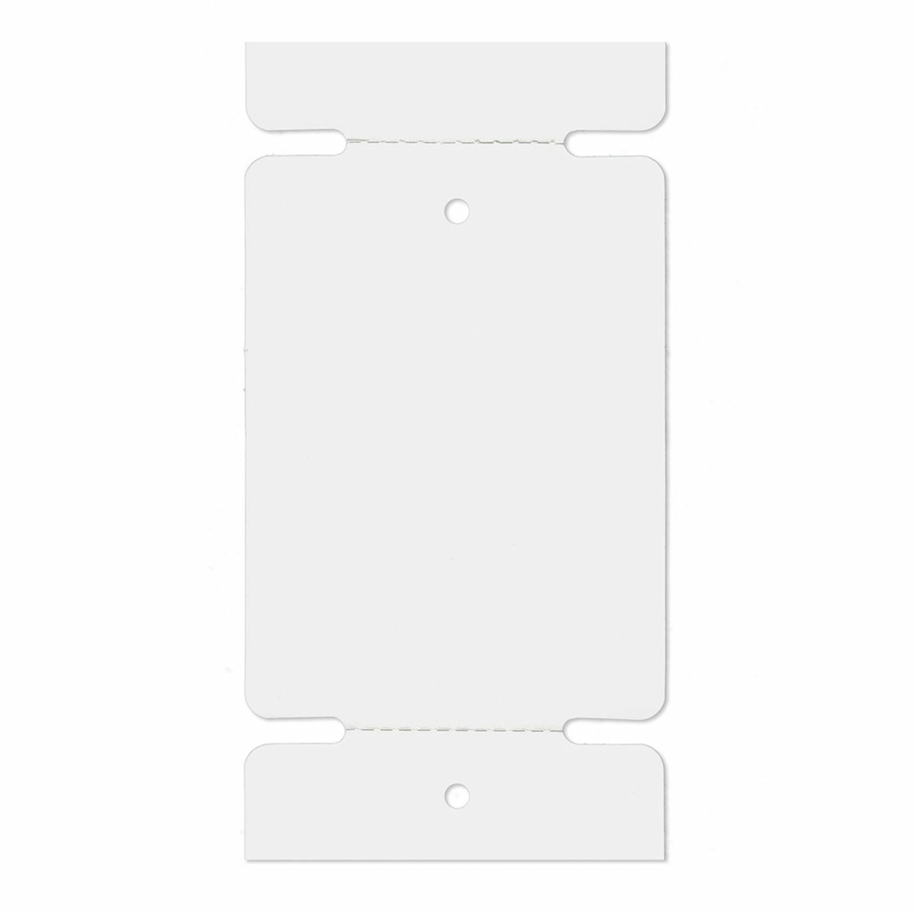 2.000, 50x70mm Thermotransfer Kartonetiketten, leporello