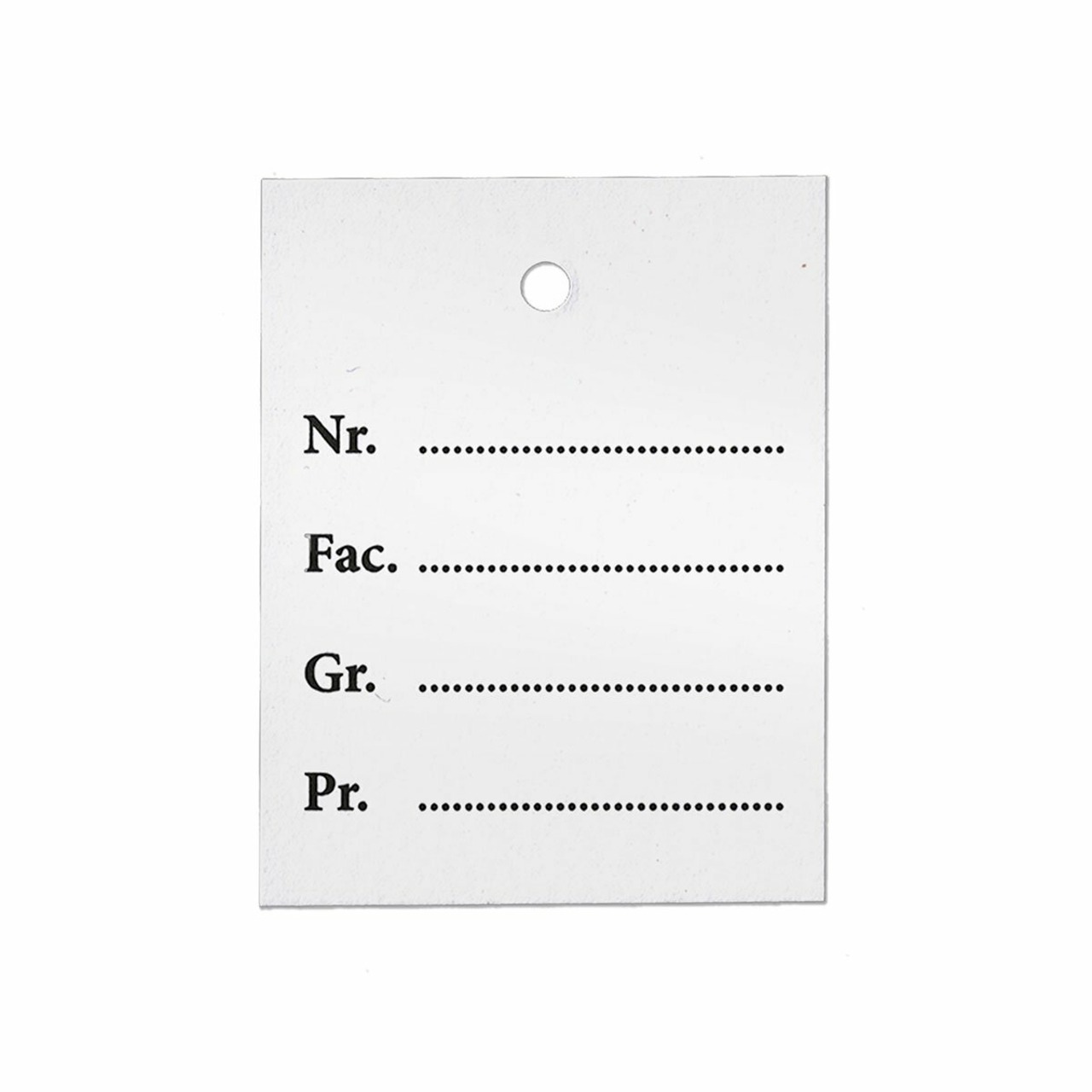 35x45 mm Kartonetiketten, einzeln geschnitten, bedruckt