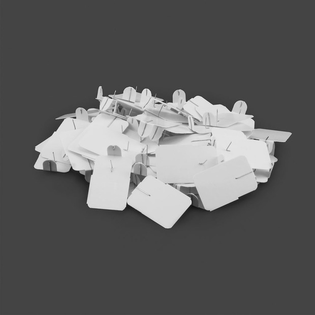 1.000 Stechetiketten 24x36 mm, lose