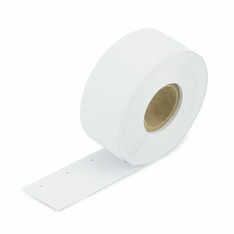 30x60 mm Kartonetiketten auf Rolle