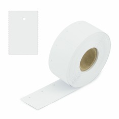 45x90 mm Kartonetiketten auf Rolle