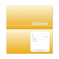 Geschenkgutscheine -Farbverlauf-