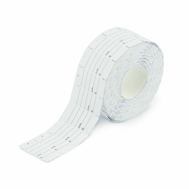 30x58 mm Kartonetiketten auf Rolle, bedruckt