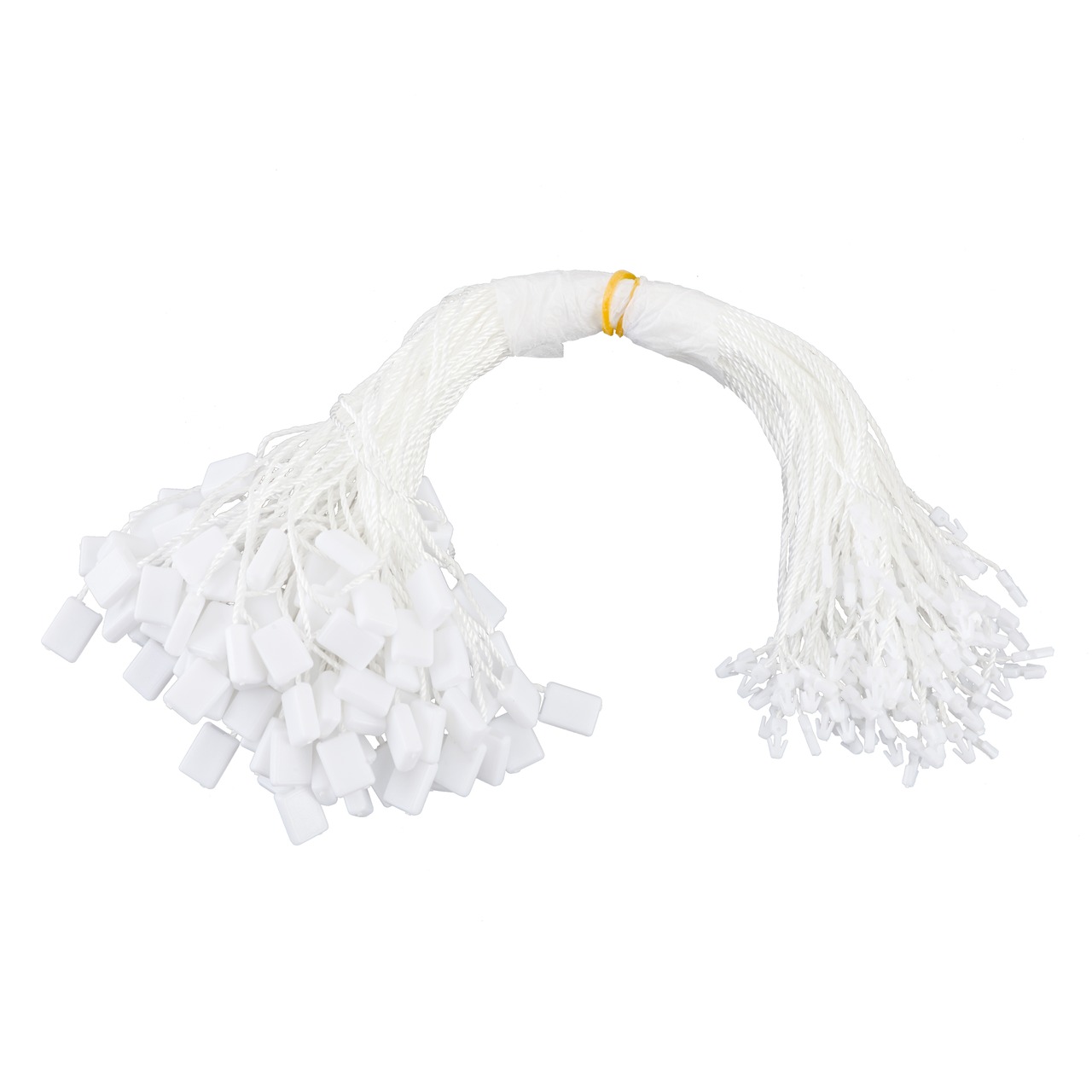 100 Textilfäden mit Einsteckbox, weiß