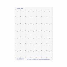30x38 mm BOGETI Kartonetiketten -TESTPACK- DIN-A4 Bogen