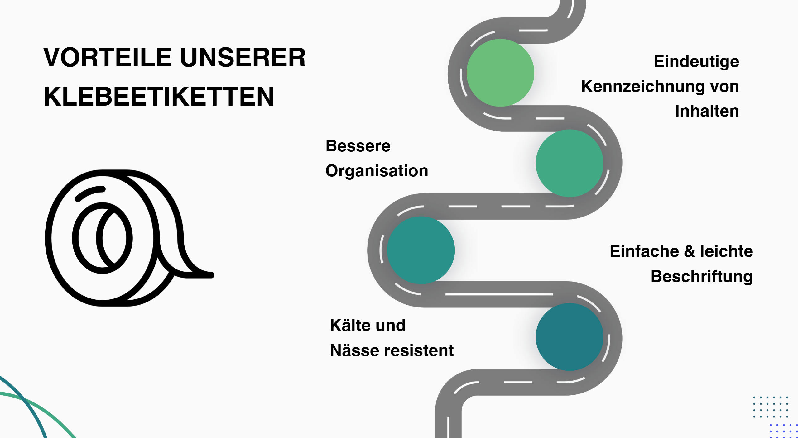 Alle Vorteile von Klebeetiketten im &Uuml;berblick