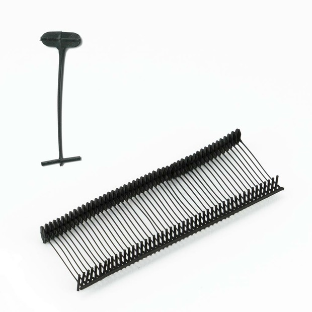 1.000 Heftfäden schwarz STANDARD -TESTPACK-