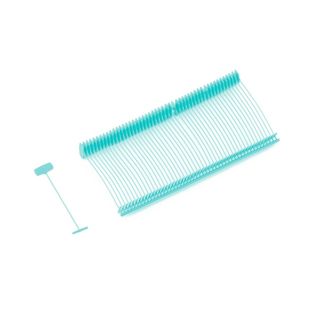 5.000 Heftfäden "Fleischkennzeichnung" hellblau, 20 mm