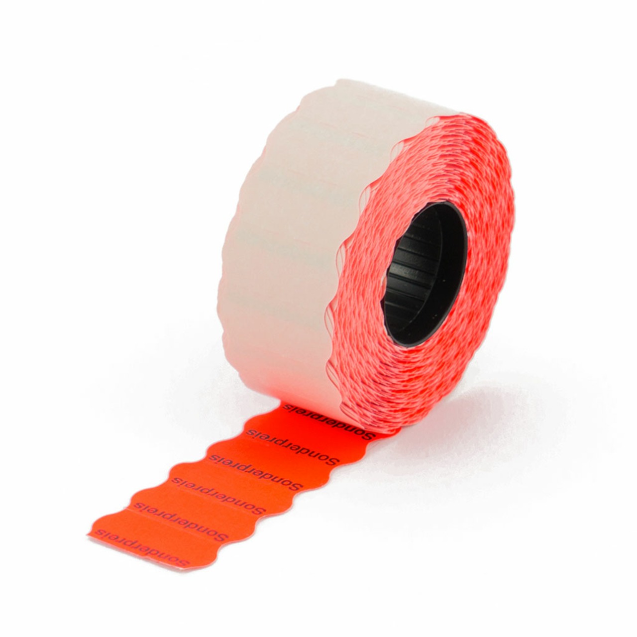 Preisauszeichner Etiketten 26x16mm leuchtrot -Sonderpreis- 2-zeilig