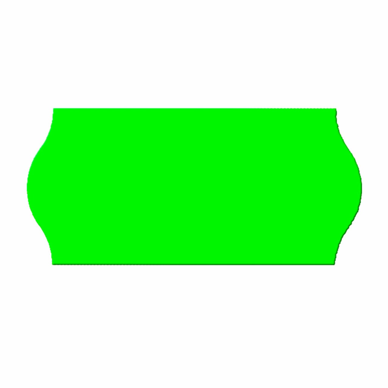 Preisauszeichner Etiketten 26x12mm leuchtgrün 1-zeilig