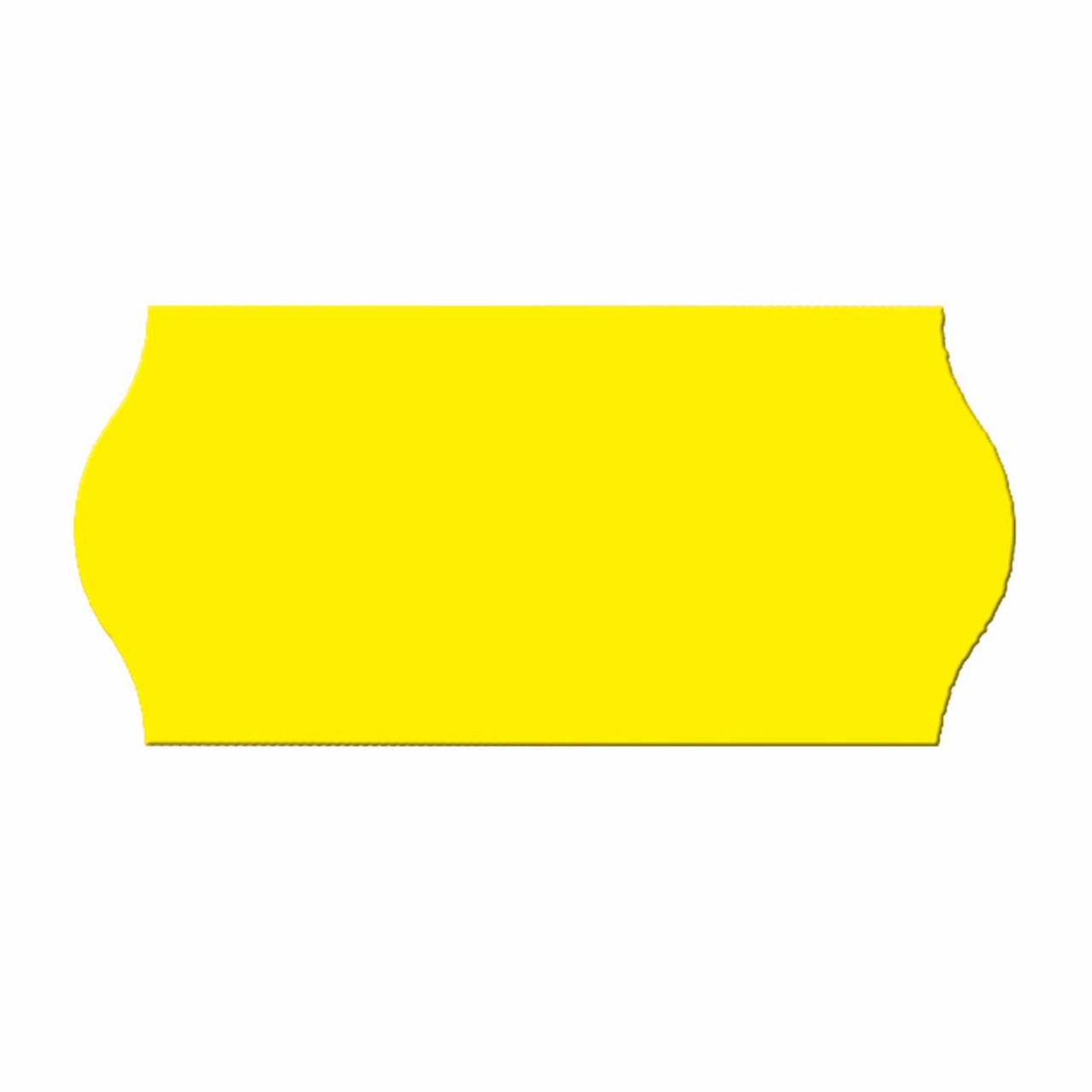 Preisauszeichner Etiketten 26x12mm leuchtgelb 1-zeilig